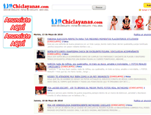 Tablet Screenshot of chiclayanas.com